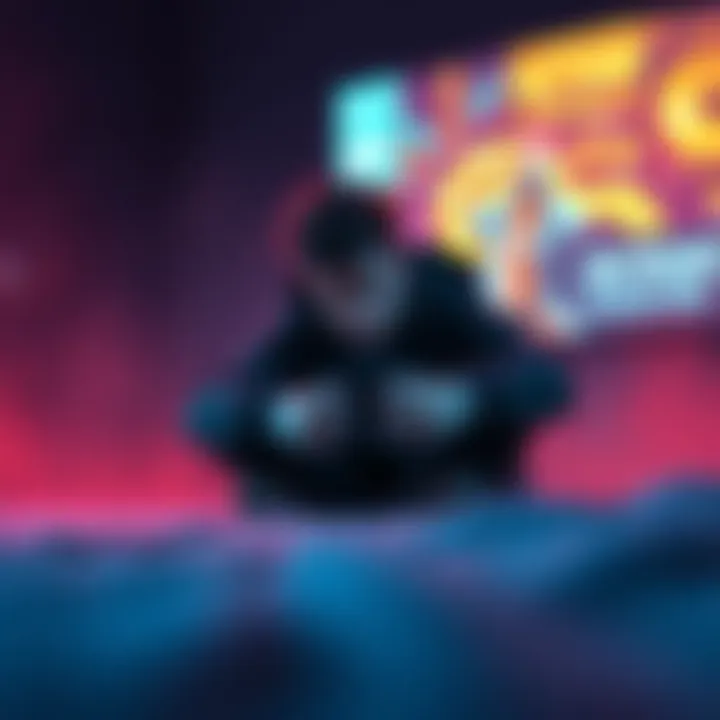 A gamer sitting alone with a controller, looking frustrated and lost in thought about their gaming experience.