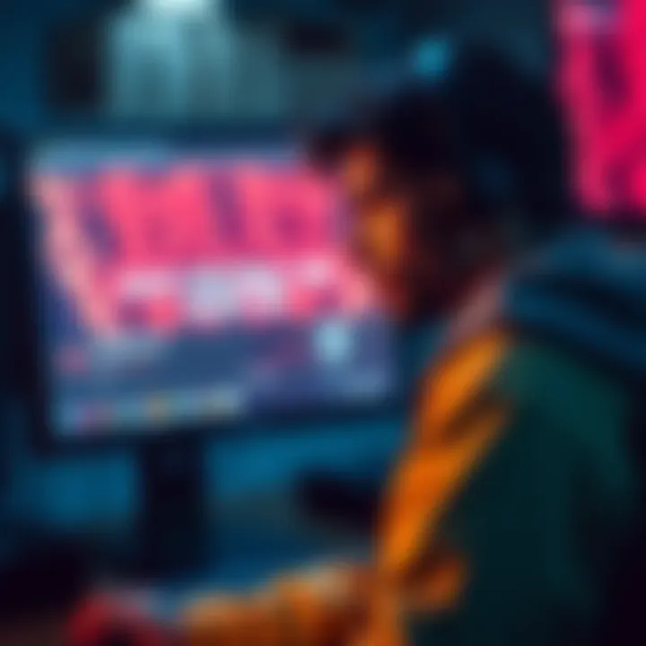 A gamer sitting in front of a screen, looking thoughtful about DLC options after completing the game