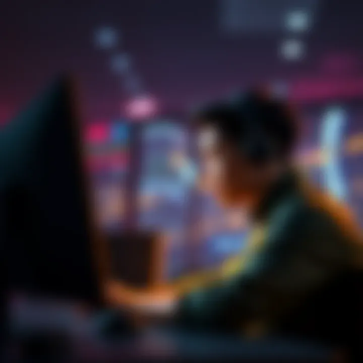 A gamer looks thoughtfully at their computer screen, considering whether to buy the Battle for Brooklyn DLC