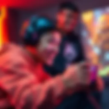 Gamer smiling while playing Arc Raiders on a gaming console, showcasing their joy despite the game's declining player base