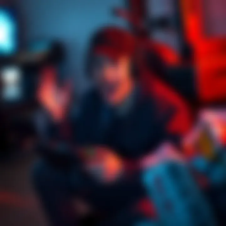 A gamer excitedly plays Resident Evil's Code Veronica, surrounded by gaming gear and snacks, highlighting their joyful first experience with the game.