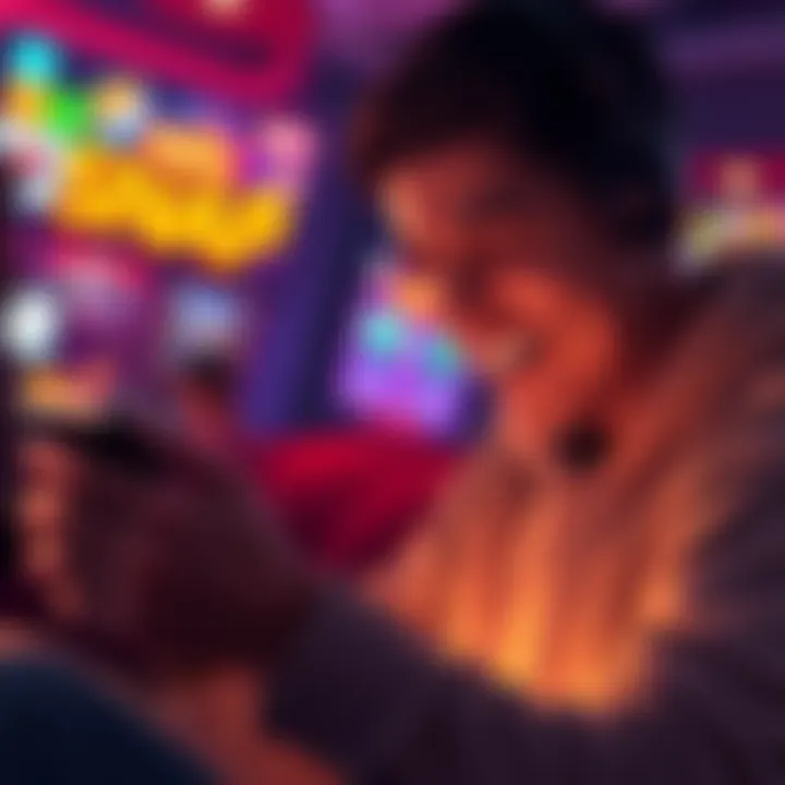 A player smiling while interacting with Marvel Snap on a gaming device, reflecting enthusiasm for the game's improvements.