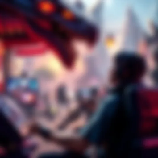 Player enjoying Monster Hunter Rise A gamer experiencing exciting gameplay in the Monster Hunter Rise Sunbreak demo, showcasing vibrant graphics and a thrilling atmosphere