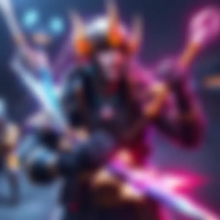 A player showcasing the rare Excalibur Prime character and 'Hunter-founder' tag in a game setting.