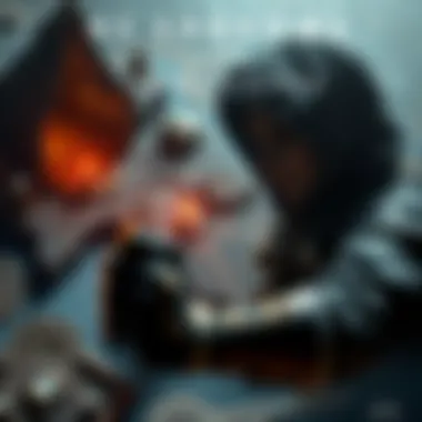 A gamer focused on clearing objectives and progressing in AC Shadows, surrounded by a detailed game map