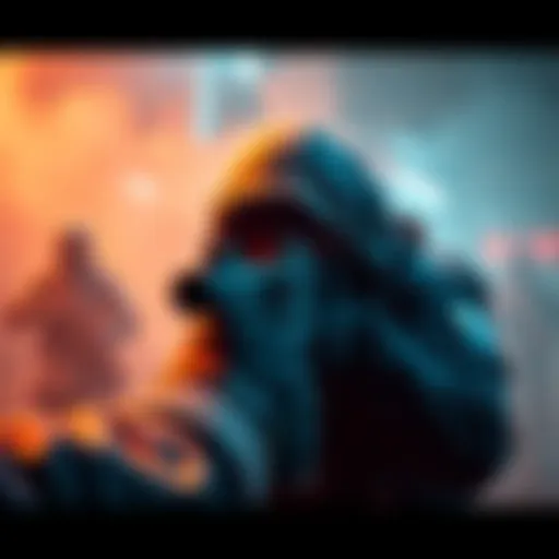 A gamer aiming their weapon at another player who's about to extract, highlighting the tense moment of decision-making in gameplay.