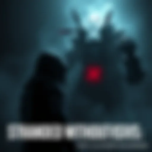 A video game character stands confronted by a clicker without shivs, showing tension and urgency in a dark environment