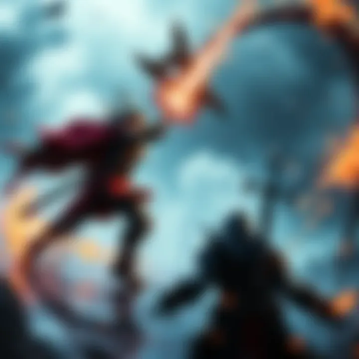 A player character is engaging with the boss Margit, showcasing intense action as Margit performs a combo attack.
