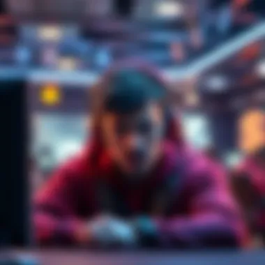 A diamond-ranked player shows frustration in a competitive game lobby, highlighting the tough matchmaking experience.