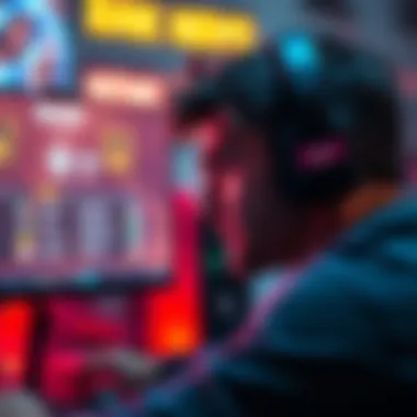 Player Frustrated with MMR A frustrated gamer staring at their screen showing rank and MMR details, looking confused about their Platinum rank compared to expected Diamond rank.