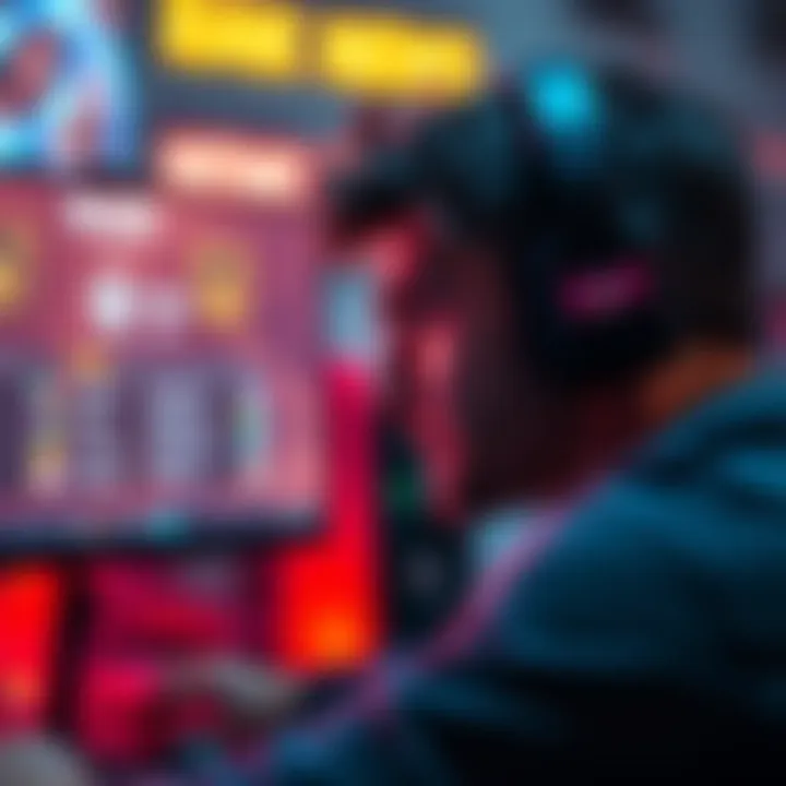 Player Frustrated with MMR A frustrated gamer staring at their screen showing rank and MMR details, looking confused about their Platinum rank compared to expected Diamond rank.