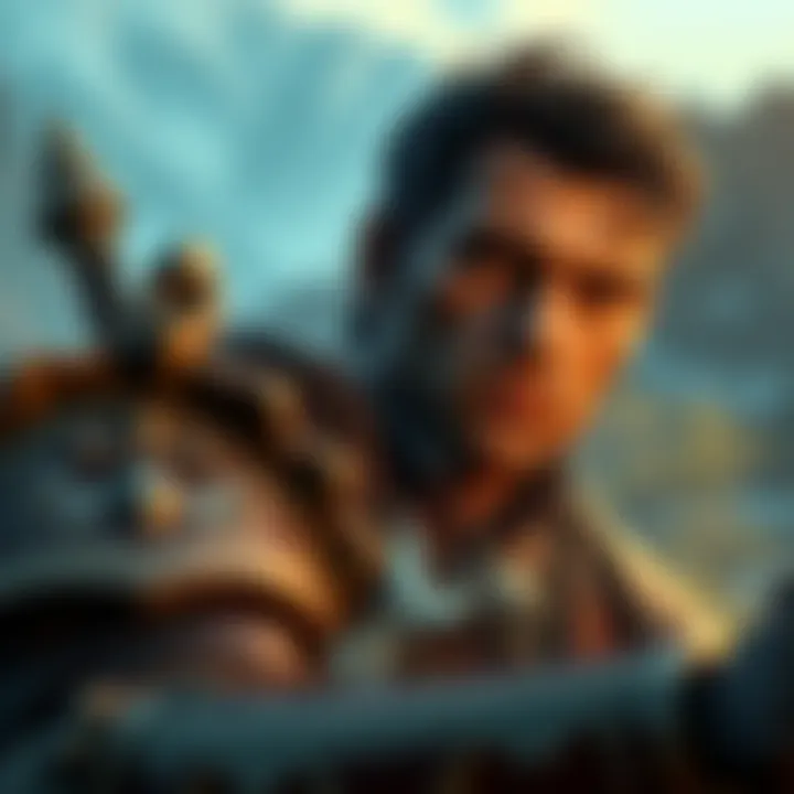 A player in ESO shows frustration while playing, focusing on character and environment