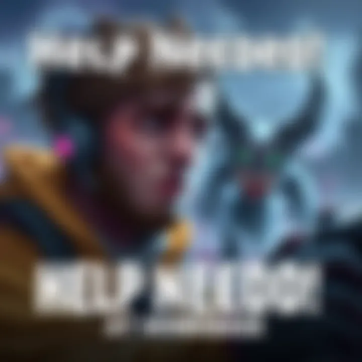 Player asking for help with Mist Monster A gamer seeks advice from others about a new Mist Monster in their Homebase, showing concern and urgency in their expression.