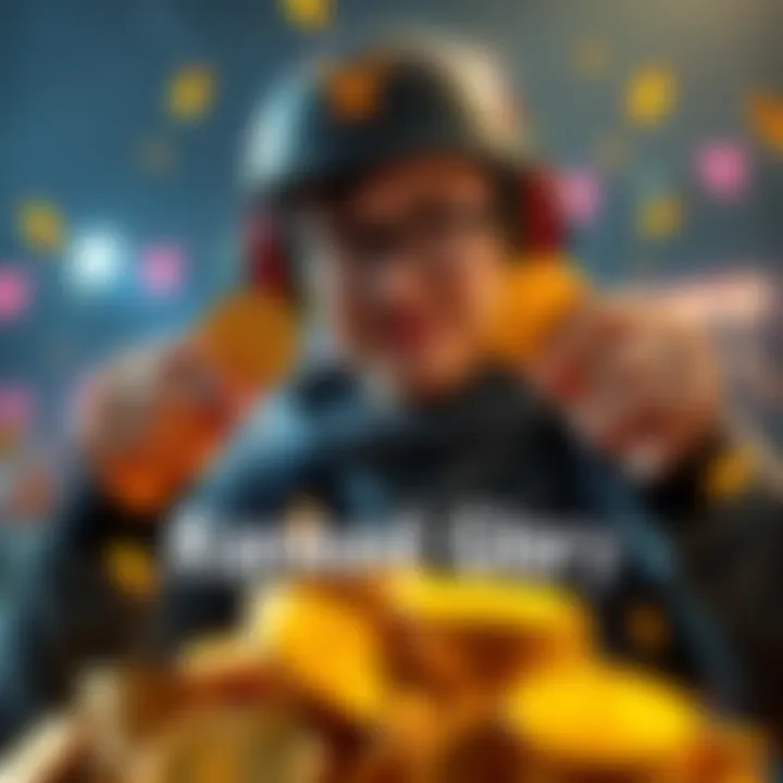 Player Holding Gold A player proudly displaying their gold coins while engaged in a ranked match, symbolizing dedication and competitiveness.