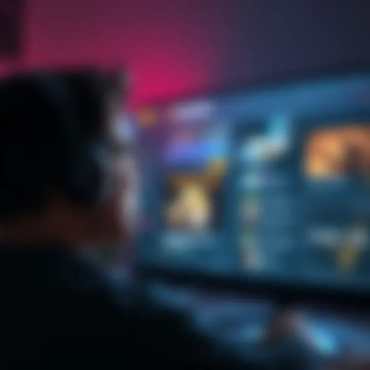 Player Looking for New RPGs A gamer looking at a screen with titles of RPG games displayed, feeling unsure about new game options after finishing Horizon Forbidden West.