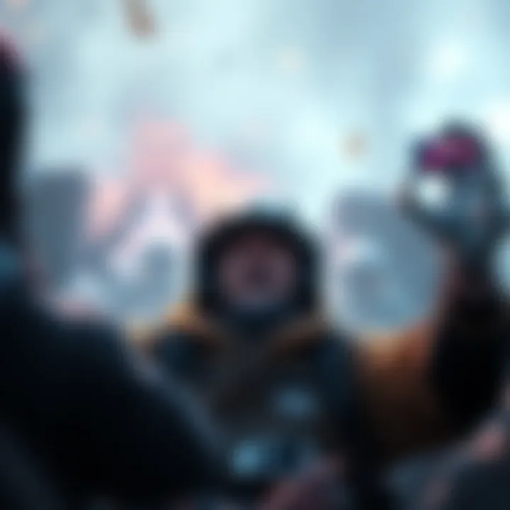 A gamer expresses frustration after dying in a battle royale game, unable to access spectator mode