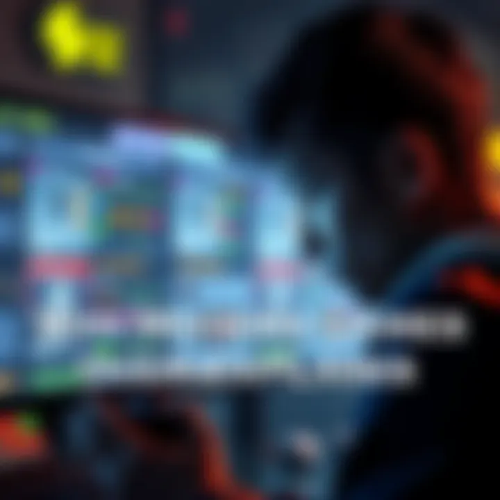A player looking at their screen filled with gameplay instructions and on-screen markers, feeling overwhelmed