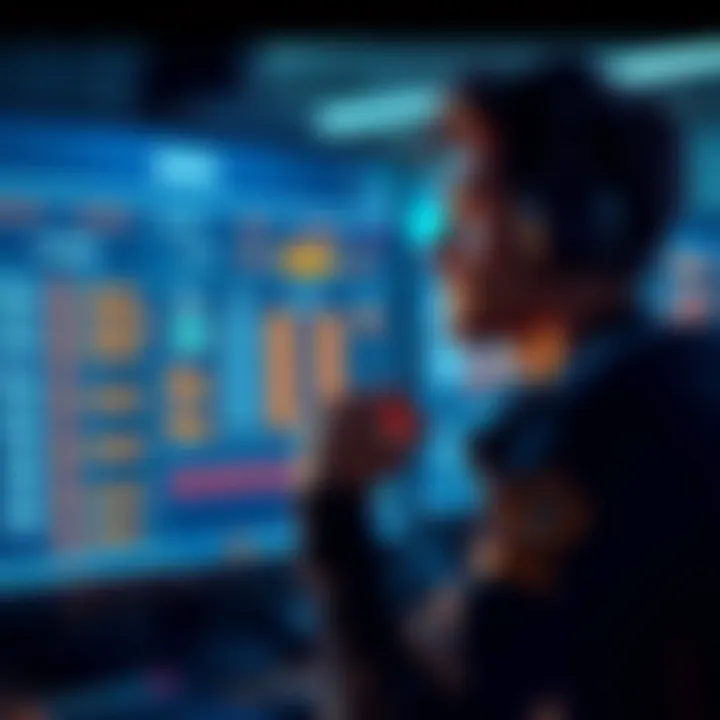 A gamer looks thoughtfully at a screen displaying emperor modulators, weighing the decision to hold or sell them.