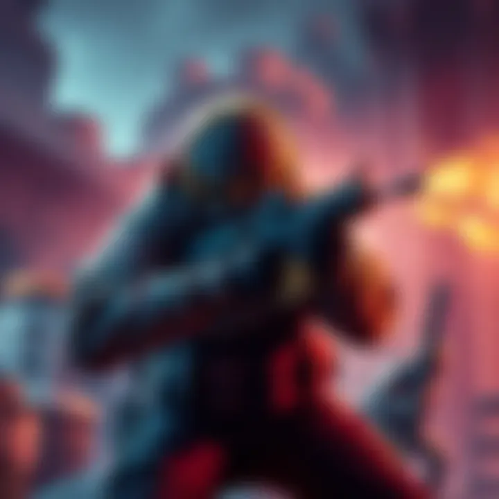 Player practicing edit course A player engaged in an edit course during a fight in Ranked Reload Squads, using building materials strategically.