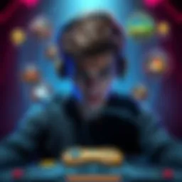 Player Quits Marathon A gamer looking frustrated while playing Marathon, surrounded by game graphics and icons representing PvP and extraction gameplay.