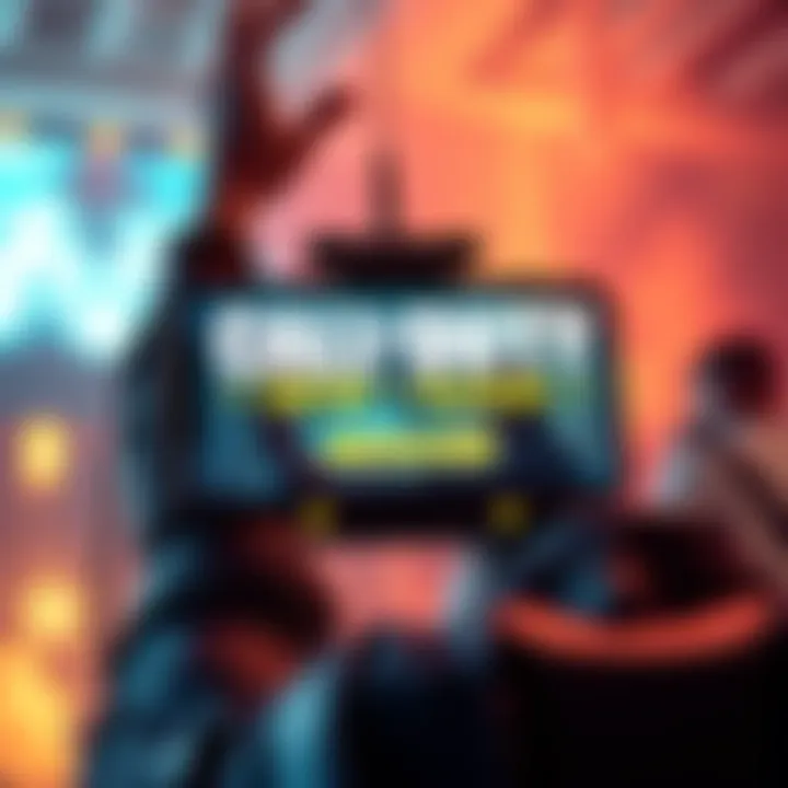 Player reaching new rank A gamer celebrating their achievement of reaching Grand Master IV rank in Call of Duty Mobile, showing excitement and success on screen.