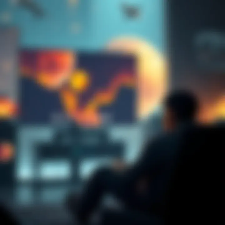 Player Reflecting on Destiny Game A player sitting alone, looking at a screen displaying the Destiny game with nostalgic elements in the background.