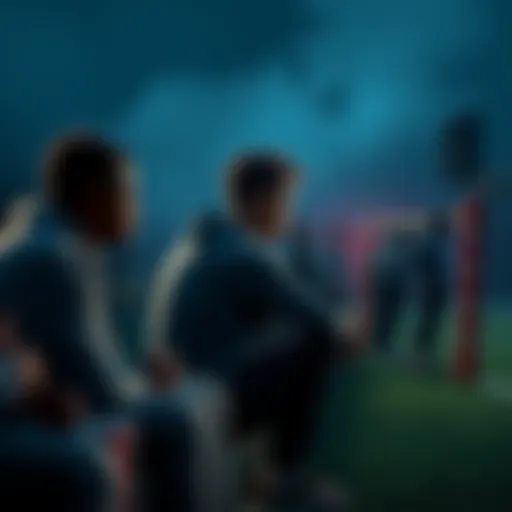 A player sits on the sidelines, deep in thought about their gameplay decisions during a recent Wolfpack game, showing a mix of concern and contemplation.