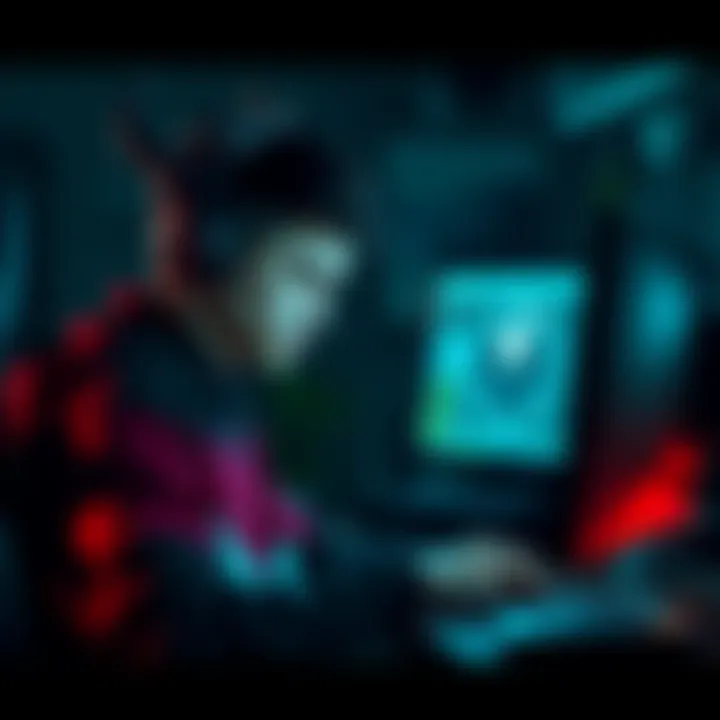 A gamer looks upset while sitting in front of a computer, reflecting on a recent mistake of selling a rare dual ichor riven.