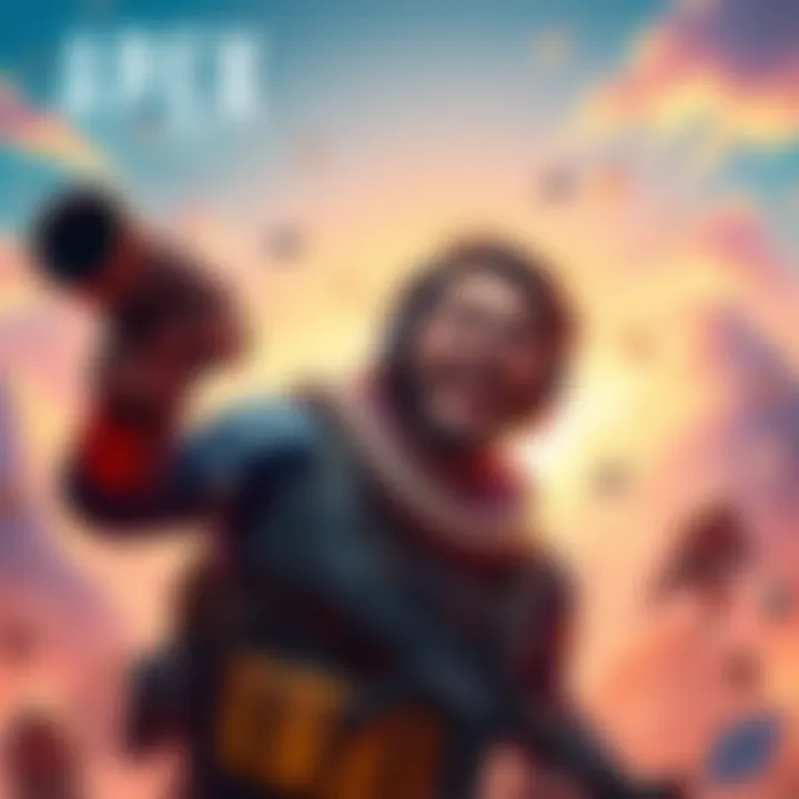 Player excitedly returning to Apex Legends Gamer joyfully revisiting Apex Legends with new Drop Zone Ranked System, showing excitement and engagement