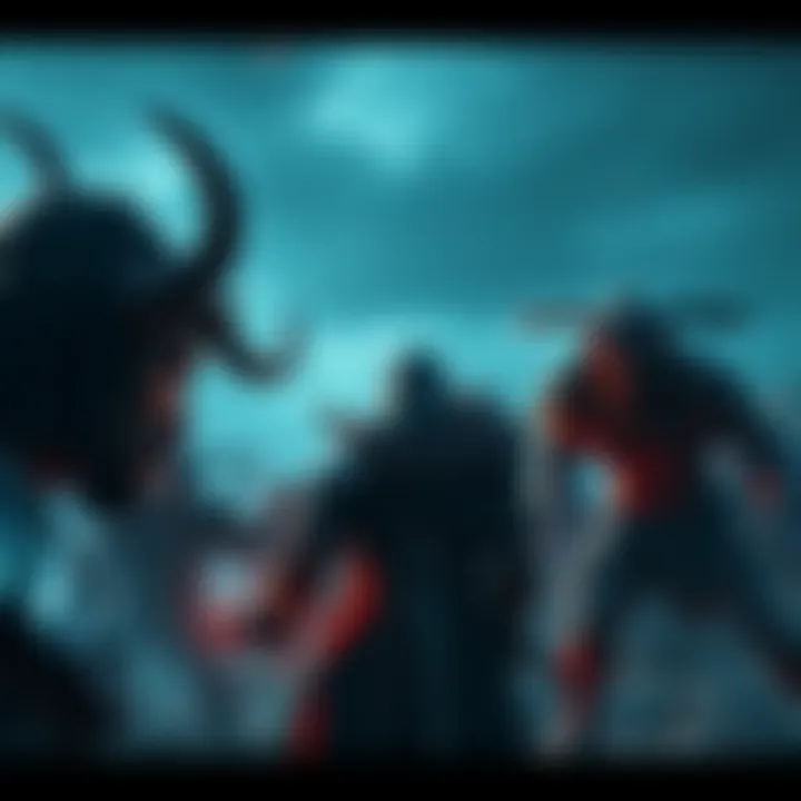 A new player facing orcs in Shadow of Mordor, showcasing the intense gameplay and combat system.