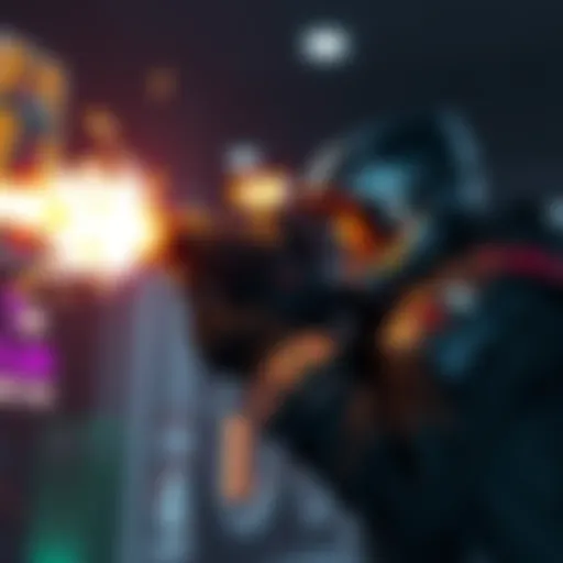 A gamer firing a powerful weapon in Project Warlock 2, showcasing intense action and gun feedback.