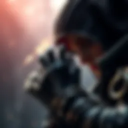 A gamer struggles against Solitude, a powerful character dealing high damage in the Shadow DLC, showing tension and focus.