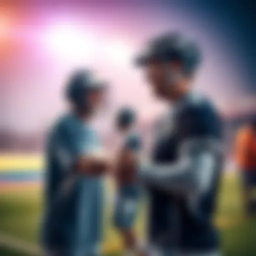 A player shakes hands with an opponent after a match, smiling despite the loss, highlighting good sportsmanship.