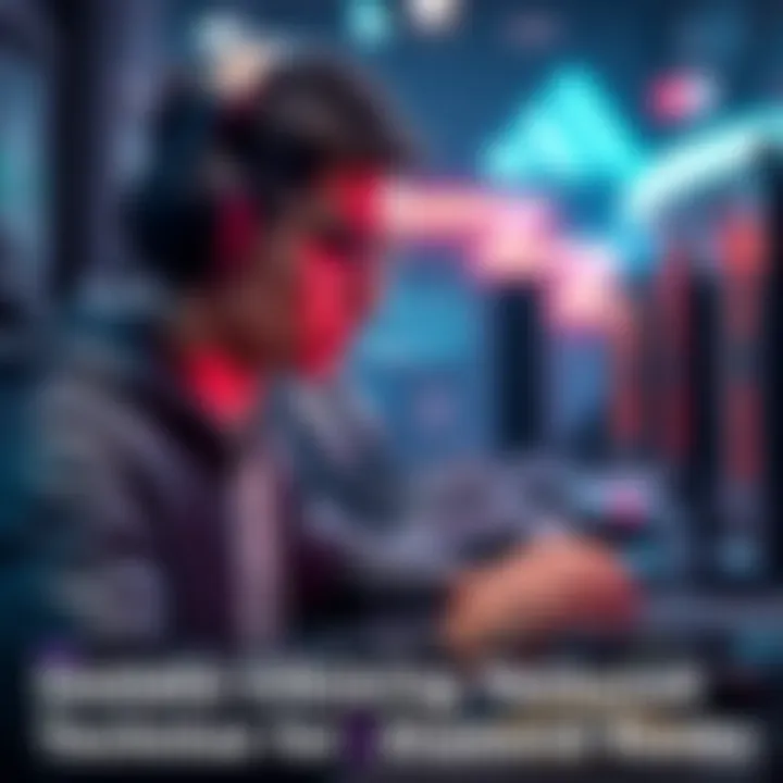 Gamer focusing on static clicking while adjusting arm and wrist movements