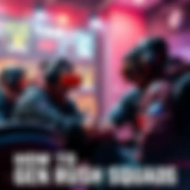 A gamer planning tactics to counter a fast-moving squad in a competitive game setting