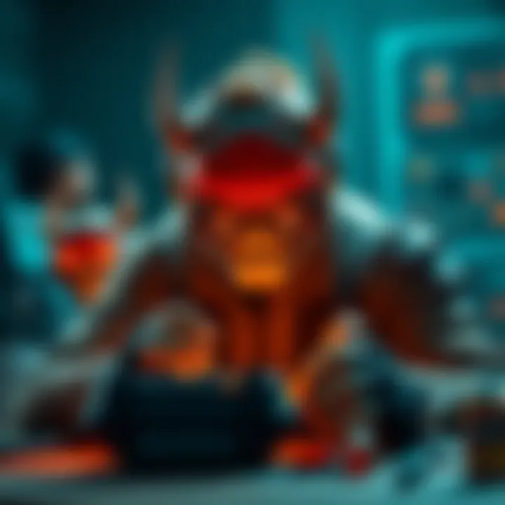 A gamer focusing on strategies to overcome Springtrap’s Lootbag addon in a game setting