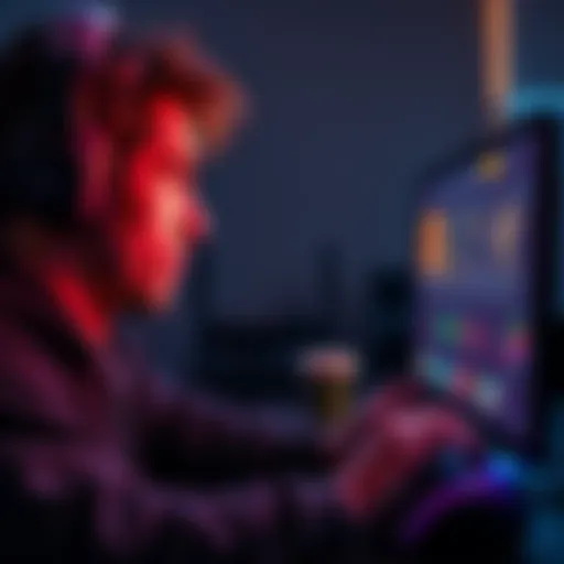 Player stressed about team losses A frustrated gamer looks at their screen with survival items displayed, emphasizing the importance of equipping properly in games.