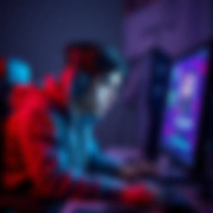 A gamer looking frustrated while trying to enter the Solo Cup on their computer.