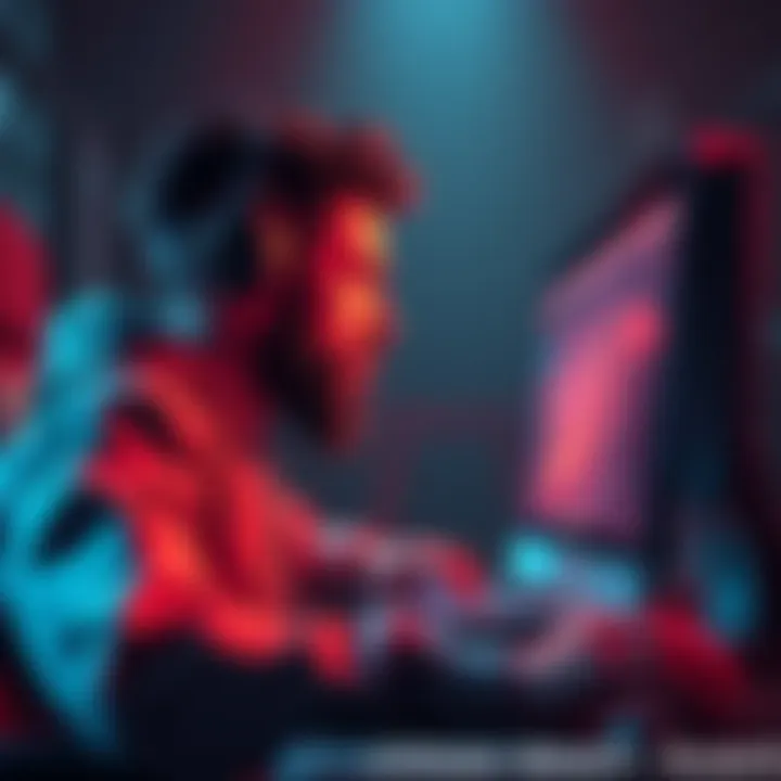 A frustrated player looking at a computer screen, trying to purchase Crimson Desert but facing issues.