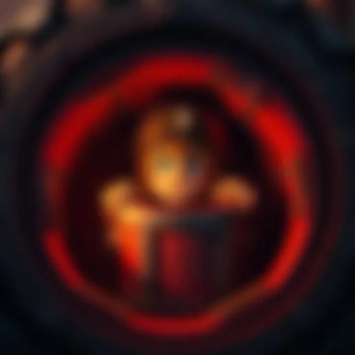 A game character trapped inside a barrel, looking frustrated and unable to escape