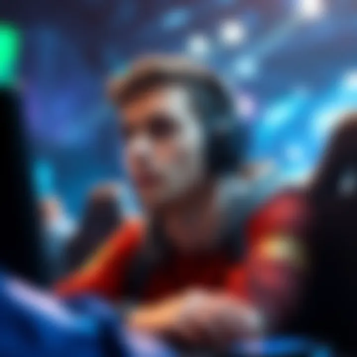 Player Announces Tournament Retirement A competitive gamer sharing their decision to step back from tournaments, looking thoughtful and reflective