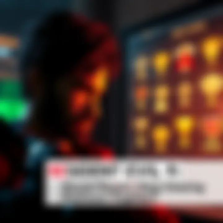 Gamer looking at the screen with trophies in Resident Evil 9, showing mixed emotions about the quest for achievements