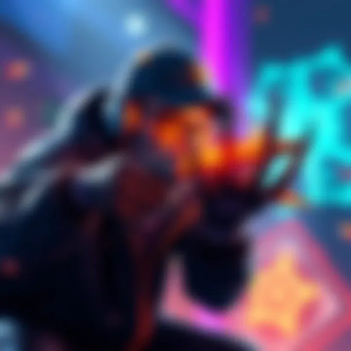 A player skillfully wielding claws as their main weapon, showcasing dynamic gameplay and excitement.