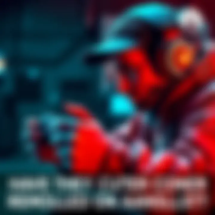 Player using a controller A gamer intensely focused on a game while holding a controller, showing concern over aim assist changes.