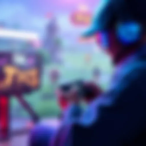 A gamer playing solo, focusing on completing a PvE challenge with Tic Pods on the screen