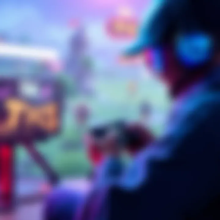 A gamer playing solo, focusing on completing a PvE challenge with Tic Pods on the screen