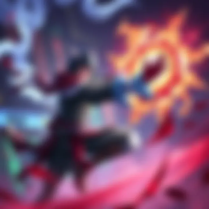 A gamer activates their ultimate skill in a gaming environment, showcasing the action and excitement of Ghost of Yotei Legends.