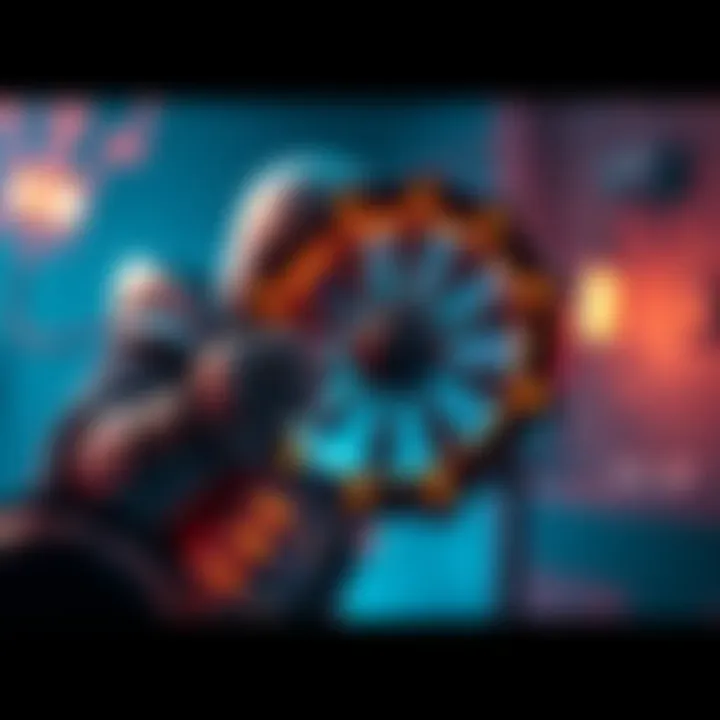 A gamer holding the Wheel of Death from the Relics of Kings, showcasing excitement and treasure discovery.