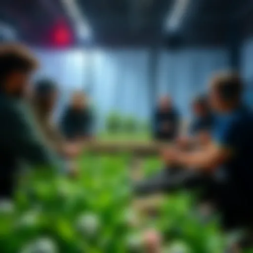 Group of game players discussing alternatives to kuva farming in a virtual setting