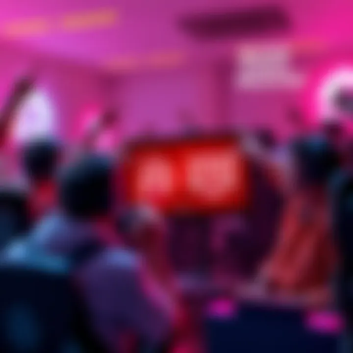 Group of gamers excitedly sharing their success in accumulating over 5 million Blood Points, with one player showing a screen displaying 20 million points.